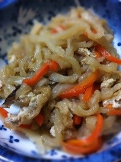 栄養満点!切り干し大根の煮物-レシピのメイン写真