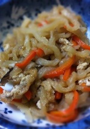 栄養満点！切り干し大根の煮物-レシピのメイン写真