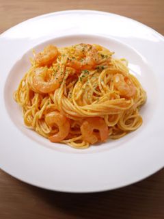 小えびのトマトクリームパスタ-レシピのメイン写真
