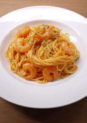 小えびのトマトクリームパスタ-レシピのメイン写真
