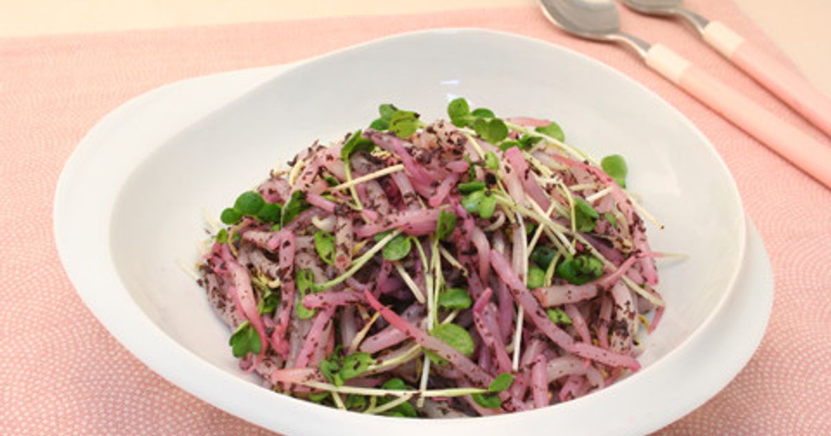 もやしの赤しそ風味サラダ by 三島食品 【クックパッド】 簡単おいしい