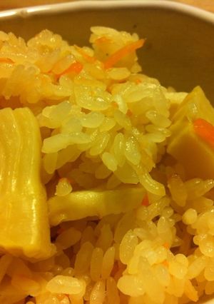 めんつゆで簡単美味☆たけのこご飯-レシピのメイン写真