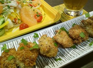 柔らかサクッ☆鶏むね肉の香草パン粉焼き☆-レシピのメイン写真