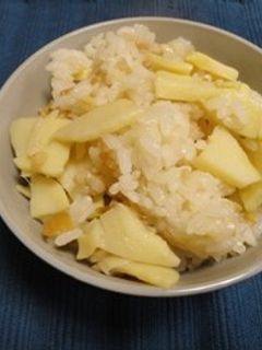 白だしの筍ごはん-レシピのメイン写真