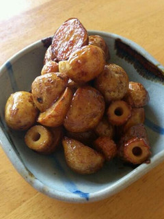 テリテリ♪新じゃがとちくわの揚げ煮-レシピのメイン写真