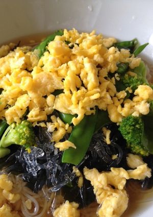 プチプチ食感が楽しいぶっかけそうめん-レシピのメイン写真