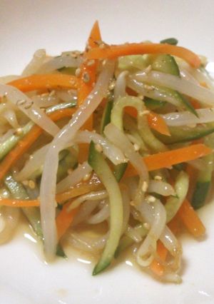 レンジでチン♪簡単もやし中華サラダ-レシピのメイン写真