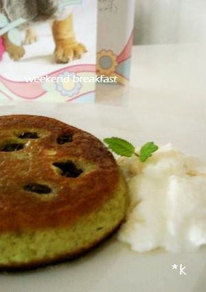 和風＊抹茶ラテホットケーキ-レシピのメイン写真