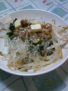 プチプチ和風納豆チーズサラダ-レシピのメイン写真