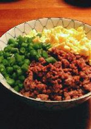 三色丼-レシピのメイン写真