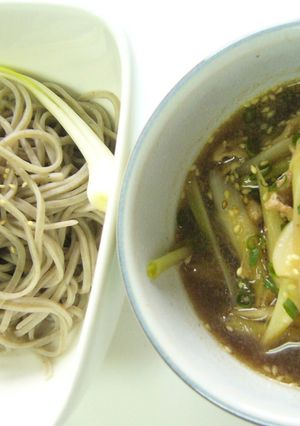 島らっきょうのつけだれ蕎麦-レシピのメイン写真