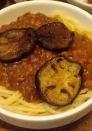 なすのミートソースパスタ★野菜たっぷり-レシピのメイン写真