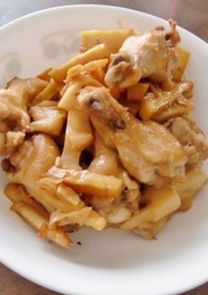 筍と手羽元の甘辛しっかり味つけ-レシピのメイン写真