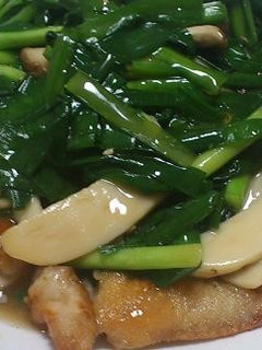 ニラたっぷり鶏胸肉の中華風あんかけ-レシピのメイン写真