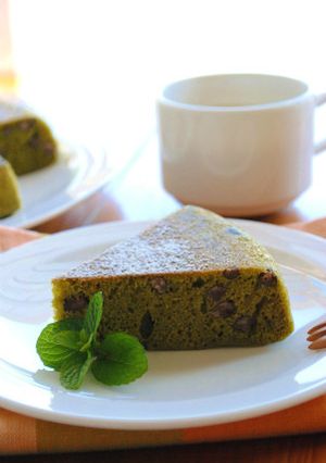 HM×炊飯器で 抹茶プリンケーキ☆-レシピのメイン写真