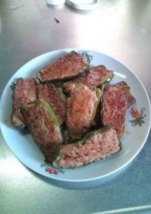 子供も大好き！ピーマンの肉詰め 味噌味-レシピのメイン写真