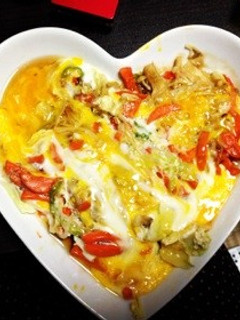 ルクエで野菜甘酢あんかけ-レシピのメイン写真