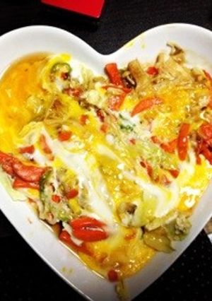 ルクエで野菜甘酢あんかけ-レシピのメイン写真