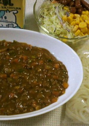 給食で大人気♪ソフト麺のカレーあんかけ-レシピのメイン写真