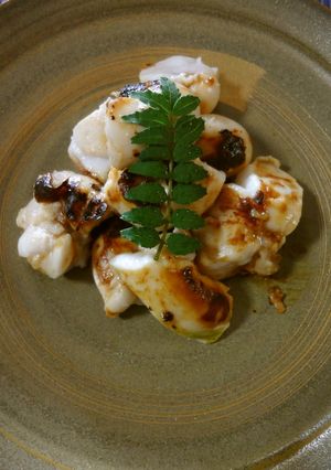 鯛の白子の塩麹焼き-レシピのメイン写真