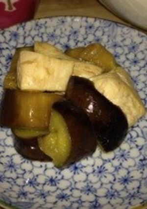 鶏むね肉とナスのわさび醤油炒め-レシピのメイン写真