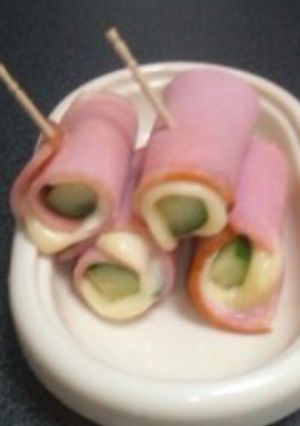 お弁当に☆ハムチーズ巻き-レシピのメイン写真