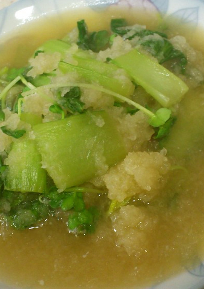 青梗菜のおろし煮-レシピのメイン写真