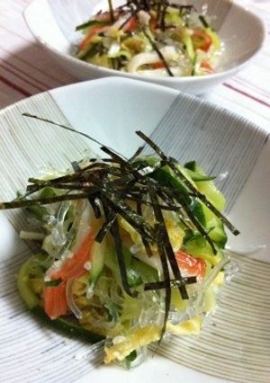 ■ 塩麹ドレッシングの五味五色サラダ ■-レシピのメイン写真
