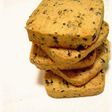 黒胡麻ときなこのクッキー