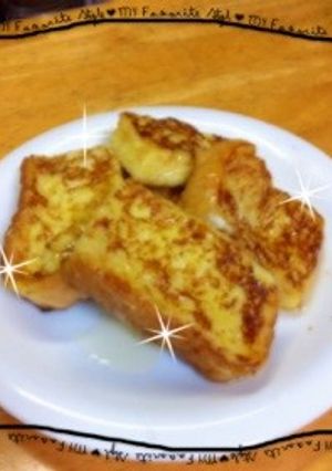 超絶簡単＊フレンチトースト-レシピのメイン写真