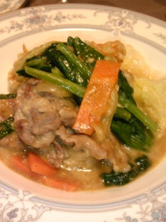 かなるンちの塩麹豚肉春キャベツのカレー煮-レシピのメイン写真