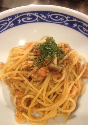 リメイクレシピ。ヘルシーパスタ-レシピのメイン写真