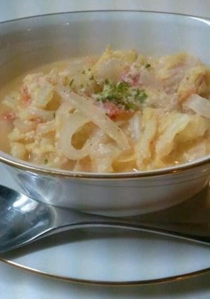 *豆乳&野菜ダイエットスープ*-レシピのメイン写真
