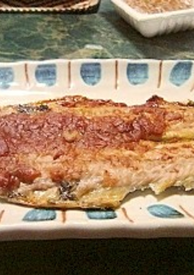 トースターで★さんまの梅風味焼き-レシピのメイン写真