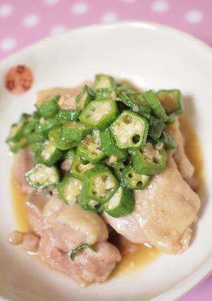 ☆鶏肉とオクラの味噌炒め☆-レシピのメイン写真