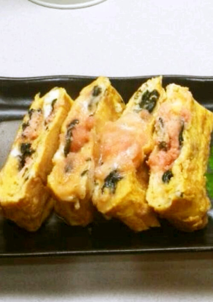 居酒屋風♥のりたらチーズの玉子焼き♥-レシピのメイン写真