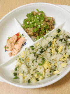 離乳食【後期】ほうれん草の炒飯☆-レシピのメイン写真