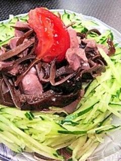 コリコリ食感★砂肝ときくらげの酢の物-レシピのメイン写真