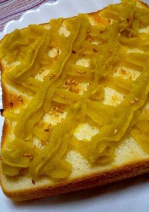 スィートポテトなトースト♡-レシピのメイン写真