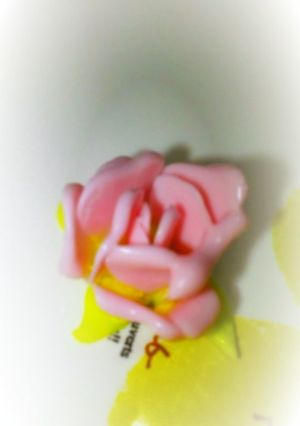 余ったチョコペンでバラ飾り!-レシピのメイン写真