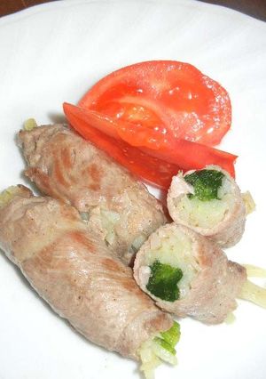 しゃきしゃきジャガイモの豚肉巻き-レシピのメイン写真
