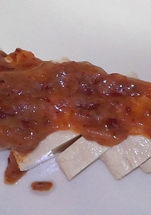 豆腐のマリネ　スィート梅干しソース-レシピのメイン写真