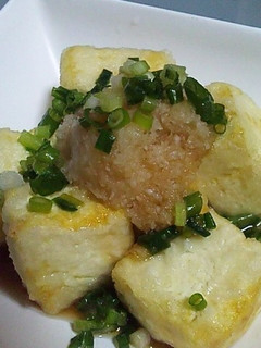 めちゃ簡単!カリカリな揚げだし豆腐-レシピのメイン写真