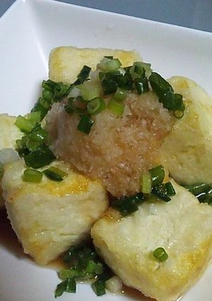 めちゃ簡単！カリカリな揚げだし豆腐-レシピのメイン写真