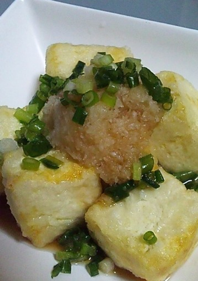 めちゃ簡単！カリカリな揚げだし豆腐-レシピのメイン写真