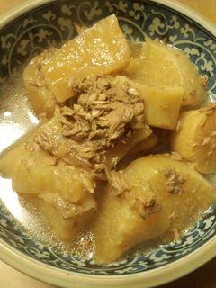 ツナ大根の煮物-レシピのメイン写真
