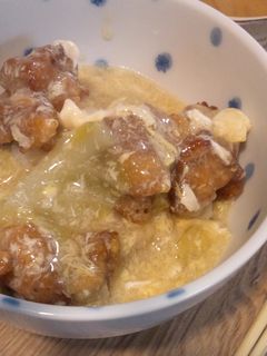 鶏から揚げの卵あんかけ丼-レシピのメイン写真
