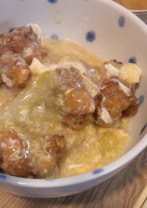 鶏から揚げの卵あんかけ丼-レシピのメイン写真