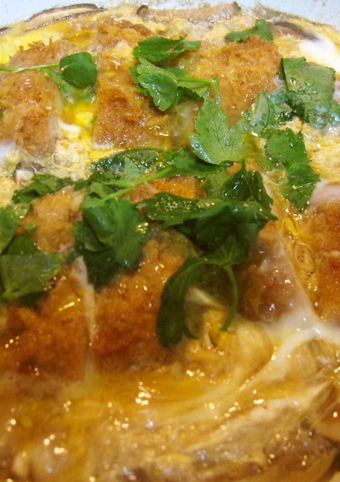 簡単かつ丼＆かつ煮♡-レシピのメイン写真