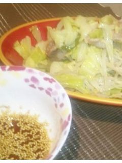 節約!!もやしと豚の酒蒸し!!-レシピのメイン写真